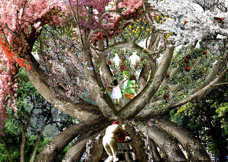 Illustration for article titled Behold These Incredible Works Of Architecture Made Out Of Living Trees